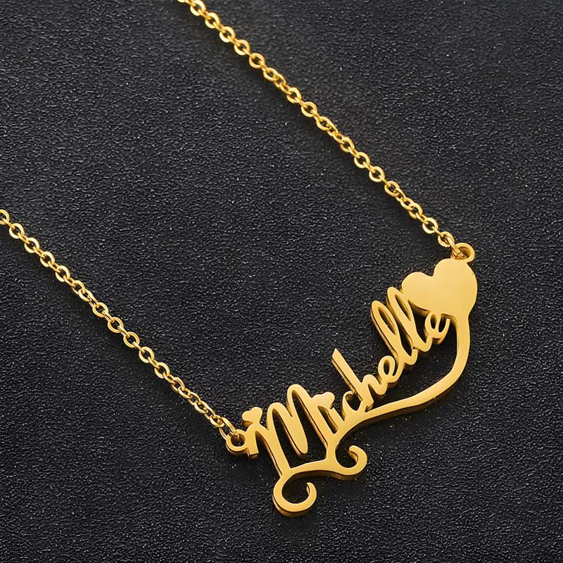 Ladies Personalized Name Chains