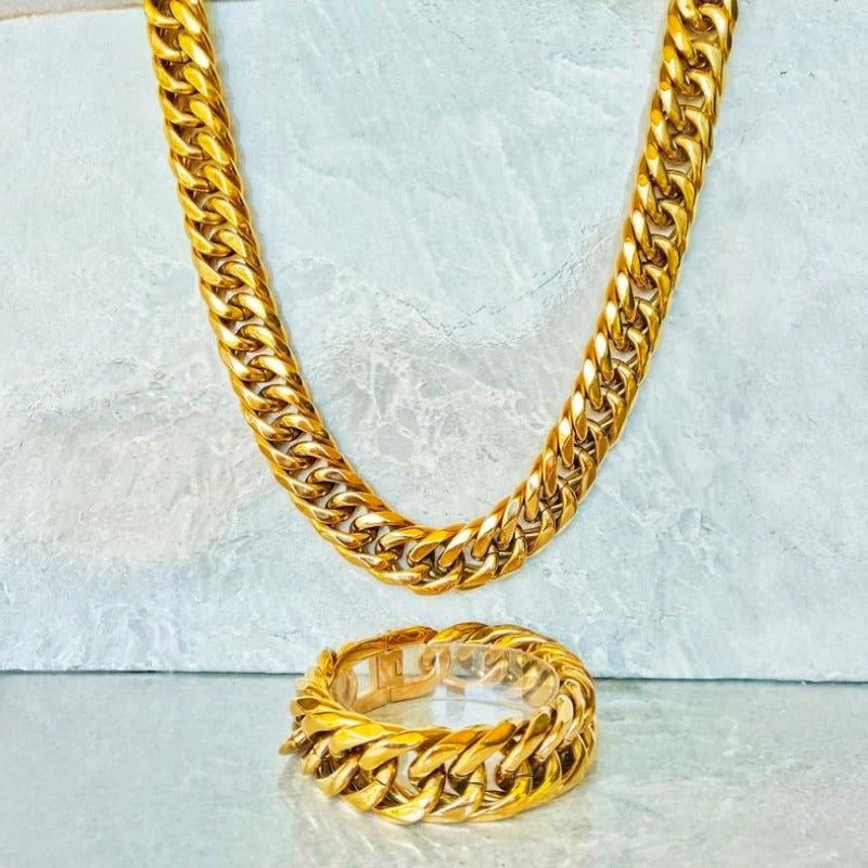 21mm Woven Link Chain