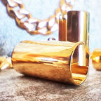 Gold, Silver Barrel earrings, Huggies and Loops sizes 15mm, 20mm and 28mm Huggies