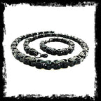 10mm Black Machine Bracelet