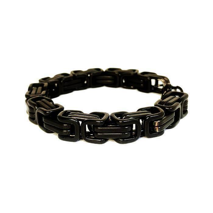 10mm Black Machine Bracelet