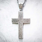 Iced out Hip Hop, large cross pendants and chains available in gold and silver. Bling Streetwear inspired by Hip Hop Culture.