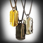 Screw tag pendant , men's jewelry, tag, pendant