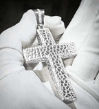 Iced out Hip Hop large cross pendants, and chains available in gold and silver. Bling Streetwear inspired by Hip Hop Jewelry Culture.