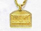 Iced out Hip Hop, last supper pendants and chains available in gold and silver. Bling Streetwear inspired by Hip Hop Culture.