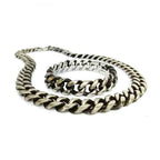 mens jewelry, grit, neck chain, wrist chain, chain, stainless, A Man of Steel, 1