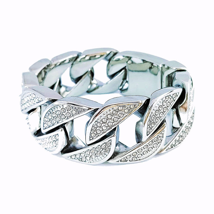 32mm Iced Cuban Link Bracelet